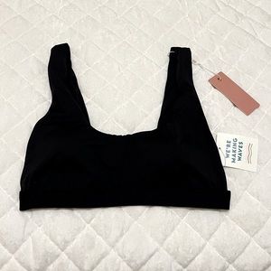 Black Bikini top sz small